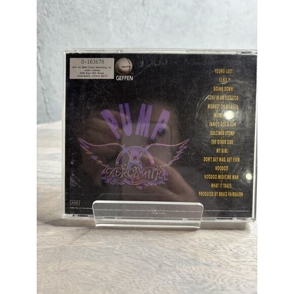 Pump by Aerosmith (CD, 1989, Geffen) - Picture 2 of 5